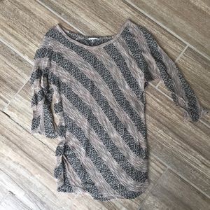 Tagless stretchy sweater S Cute!!